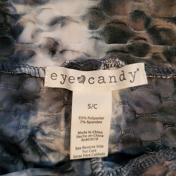 Eye candy women's athletic workout pants waffle pattern size small - Picture 7 of 8